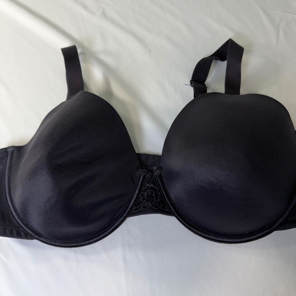 Vanity Fair Beauty Back‎ Full Figure Underwire Bra Black 40D